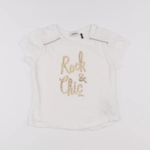IKKS - tee-shirt blanc, or - 6 ans