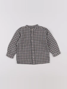 Boutchou - chemise gris - 18 mois