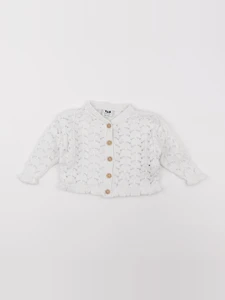 Tape à l'oeil - gilet blanc - 9 mois
