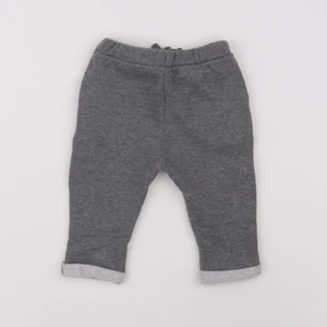 Vertbaudet - jogging doublé gris - 9 mois