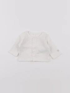 Petit Bateau - tee-shirt blanc - 1 mois