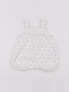 Petit Bateau - combinaison blanc - 3 mois