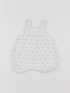 Petit Bateau - combinaison blanc - 3 mois