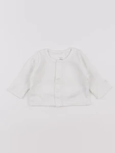 Petit Bateau - tee-shirt blanc - 3 mois