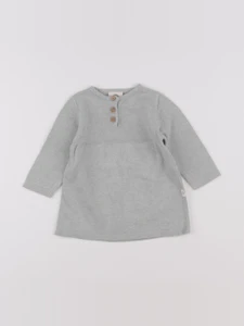 Lassig - robe bleu - 6/12 mois