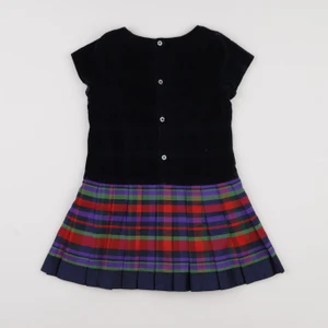 Jacadi - robe bleu, multicolore - 4 ans