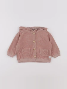Bean's barcelona - sweat rose - 9/12 mois