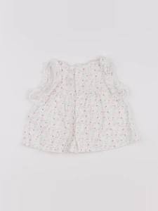 Petit Bateau - tee-shirt blanc - 3 mois