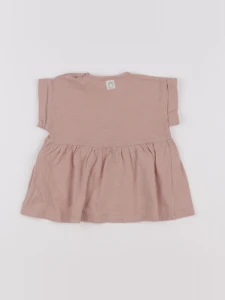 Bean's barcelona - robe rose - 9/12 mois