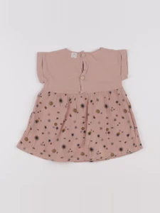 Bean's barcelona - robe rose - 9/12 mois