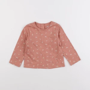 Vertbaudet - tee-shirt rose - 12 mois