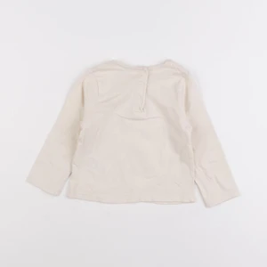 Vertbaudet - tee-shirt beige - 12 mois