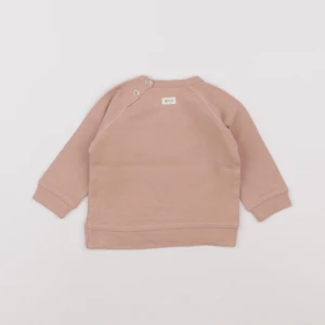 Organic Zoo - sweat rose - 3/6 mois