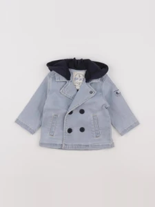 IKKS - veste bleu - 6 mois