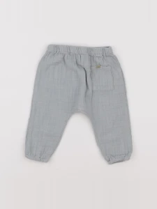Zara - sarouel bleu - 6/9 mois