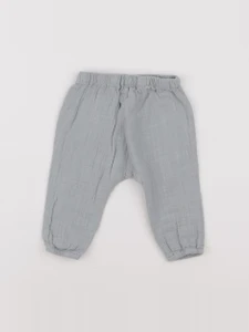 Zara - sarouel bleu - 6/9 mois