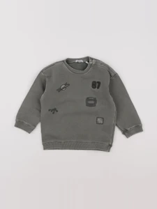 IKKS - sweat vert - 2 ans