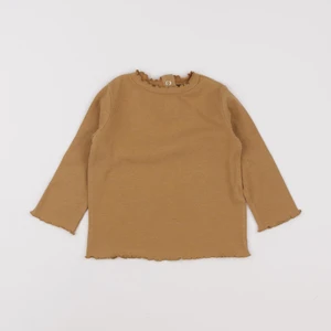 Zara - tee-shirt jaune - 12/18 mois