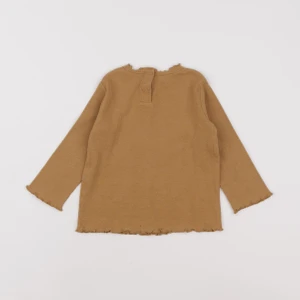 Zara - tee-shirt jaune - 12/18 mois