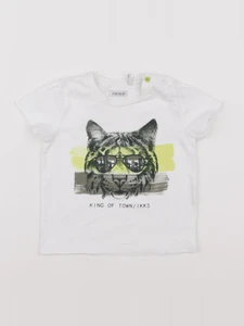 IKKS - tee-shirt blanc - 12 mois