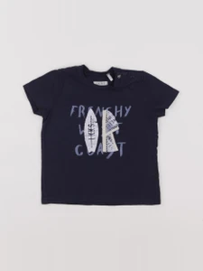IKKS - tee-shirt bleu - 12 mois