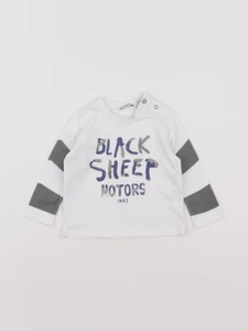 IKKS - tee-shirt blanc - 6 mois