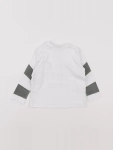 IKKS - tee-shirt blanc - 6 mois