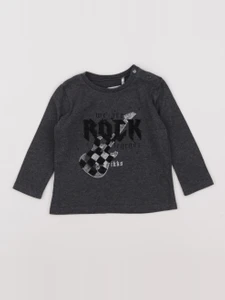 IKKS - tee-shirt gris - 12 mois