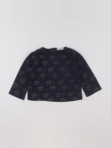 Eden & Victor - tee-shirt bleu, or - 2 ans