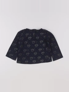 Eden & Victor - tee-shirt bleu, or - 2 ans