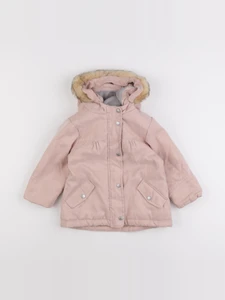 Vertbaudet - manteau rose - 18 mois