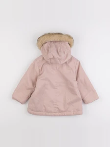 Vertbaudet - manteau rose - 18 mois