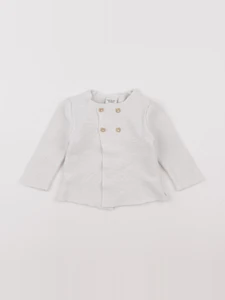 Tape à l'oeil - gilet blanc - 18 mois