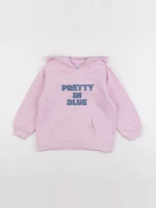 Vertbaudet - sweat rose - 5 ans