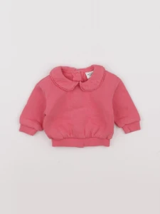 Tape à l'oeil - sweat rose - 3 mois
