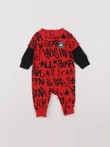 Converse - combinaison noir, rouge - 3 mois