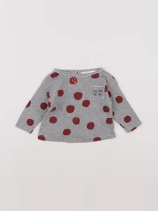Zara - tee-shirt gris - 3/6 mois