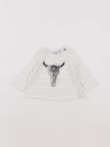IKKS - tee-shirt blanc - 3 mois