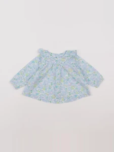 Jacadi - blouse liberty bleu - 6 mois