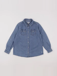 Vertbaudet - chemise bleu - 8 ans