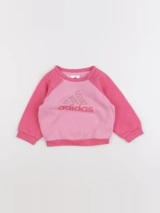 Adidas - sweat rose - 6 mois