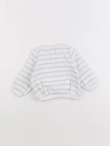 Tape à l'oeil - sweat bleu - 6 mois