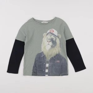 Mango - tee-shirt bleu - 5/6 ans