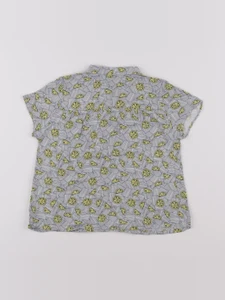 IKKS - tee-shirt blanc, bleu - 5 ans
