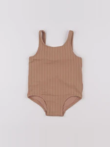 H&M - maillot de bain marron - 12/18 mois