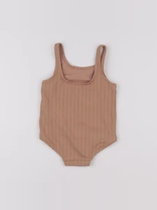 H&M - maillot de bain marron - 12/18 mois