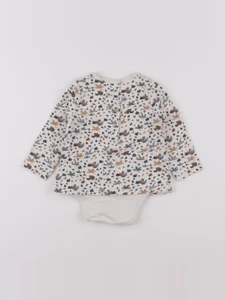 Tape à l'oeil - body tee-shirt blanc - 18 mois