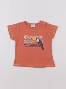Tape à l'oeil - tee-shirt orange - 18 mois