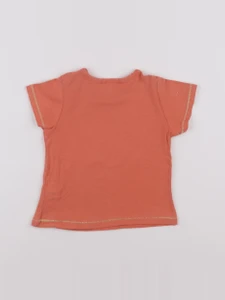 Tape à l'oeil - tee-shirt orange - 18 mois