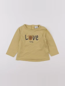 Tape à l'oeil - tee-shirt jaune - 18 mois